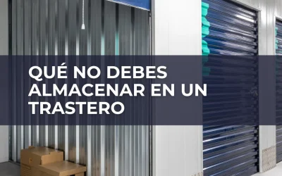 ¿Qué no debes almacenar en un trasero?